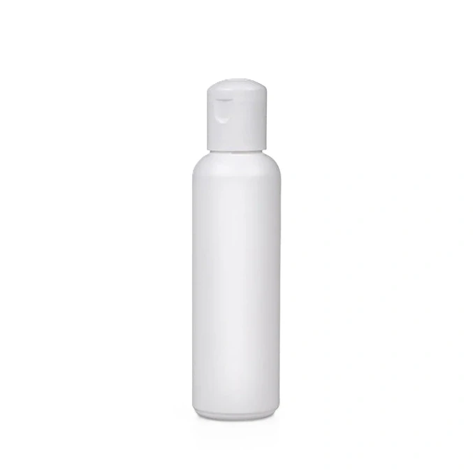 Plastová fľaša HDPE s flip-top uzáverom 100 ml, biela