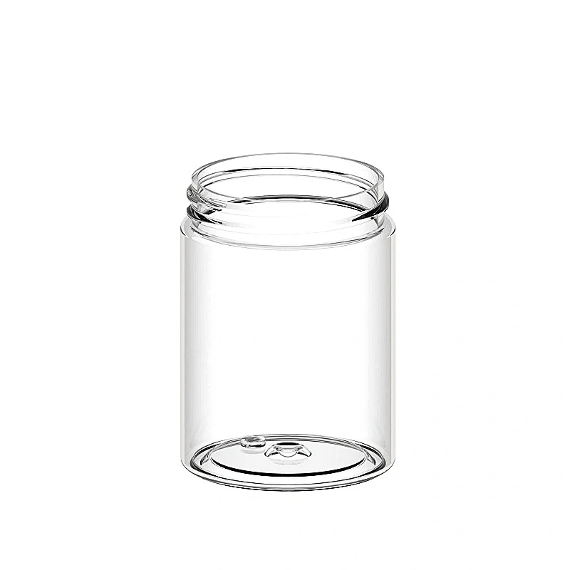 Plastová dóza priehľadná 100 ml, 48/400