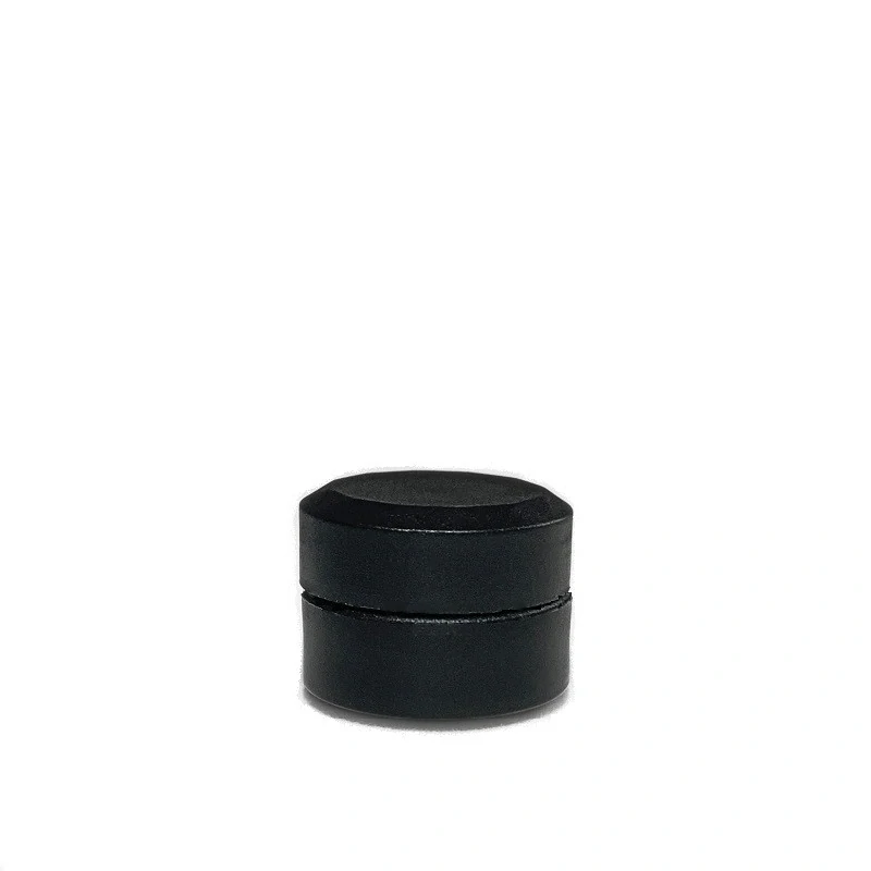 Mini plastová dóza, 1.5 ml čierna