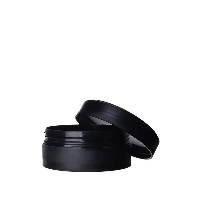 Plastová dóza s uzáverom čierna, 50 ml