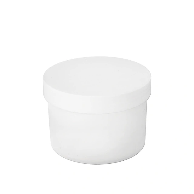 Plastová dóza s uzáverom biela, 200 ml