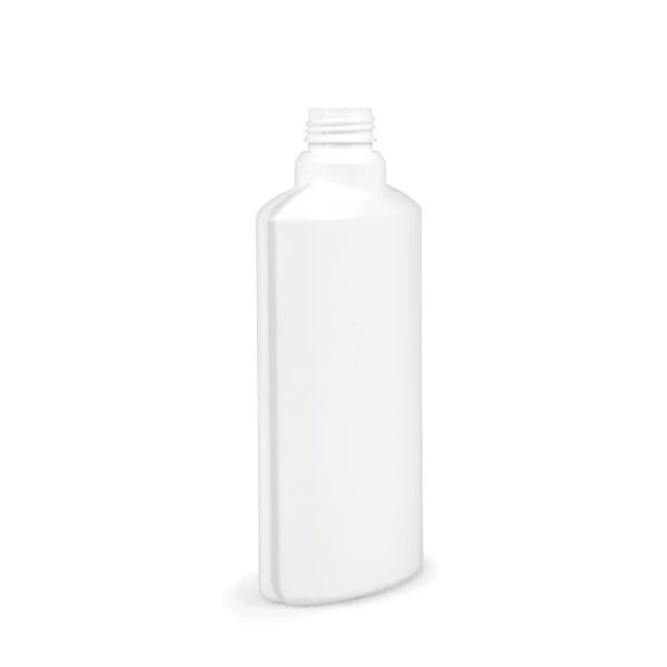Plastová fľaša HDPE oválna 500 ml, biela