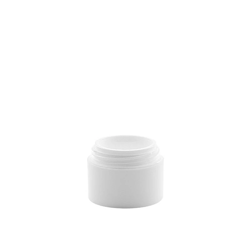 Plastová dóza s dvojitou stenou, 5 ml biela