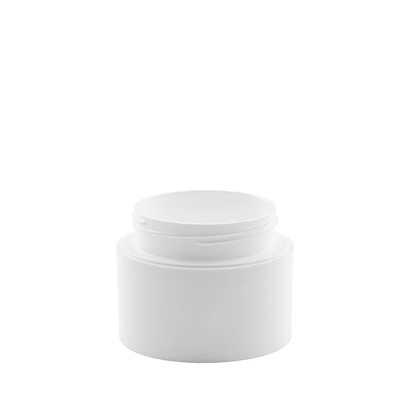 Plastová dóza s dvojitou stenou, 50 ml biela