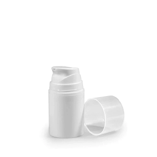 Airless fľaša 50 ml biela
