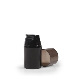 Airless fľaša 50 ml čierna