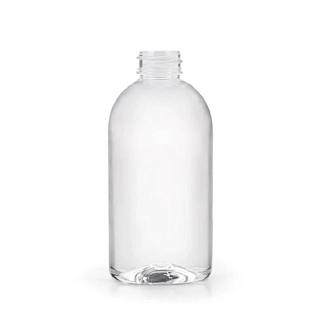 Plastová fľaša 250 ml, priehľadná