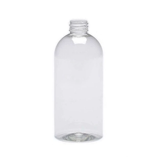 Plastová fľaša 500 ml, priehľadná
