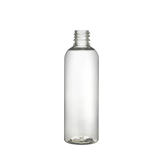 Plastová fľaša 100 ml, priehľadná