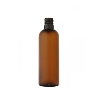 Plastová fľaša 100 ml, hnedá