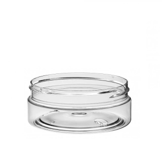 Plastová dóza priehľadná 200 ml, 100/400