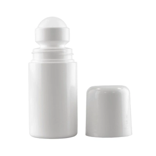 Plastová fľaša roll-on 60 ml biela