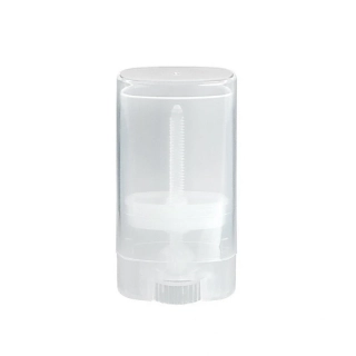 Plastová tuba vysúvacia 15 ml priehľadná