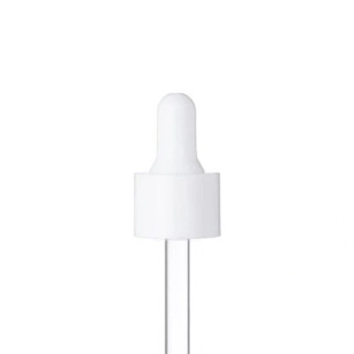 Uzáver kvapkadlo (pipeta) biele 57 mm