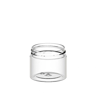 Plastová dóza priehľadná 50 ml, 48/400
