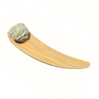 Bambusová kozmetická špachtľa
