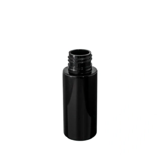 Plastová fľaša 50 ml, čierna