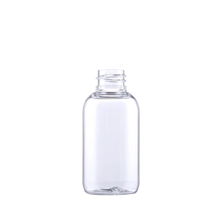 Plastová fľaša 50 ml, priehľadná