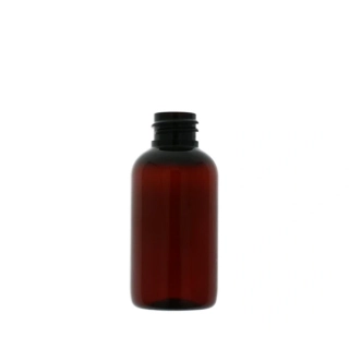Plastová fľaša 50 ml, hnedá