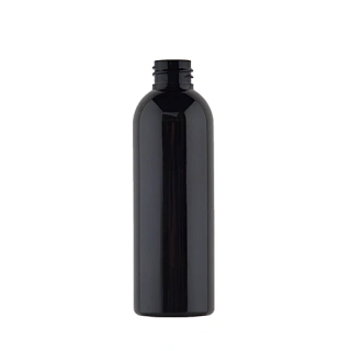 Plastová fľaša 100 ml, čierna