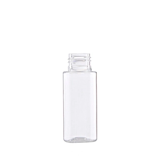 Plastová fľaša 50 ml, priehľadná