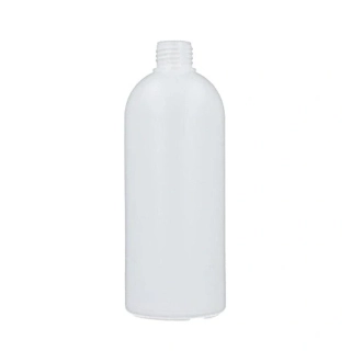 Plastová fľaša HDPE 400 ml, biela