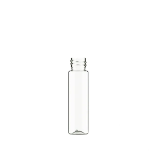 Plastová fľaša recyklovaná 20 ml, priehľadná