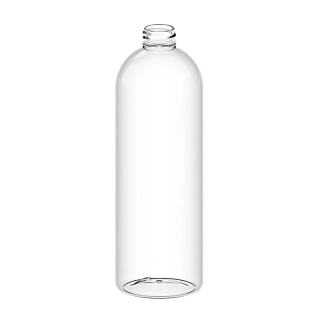Plastová fľaša 750 ml, priehľadná