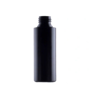 Plastová fľaša ECO-HDPE 100 ml, čierna