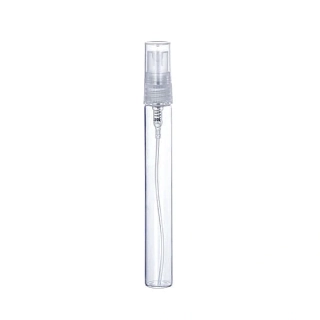 Sklenená fľaštička s rozprašovačom 10 ml, priehľadná