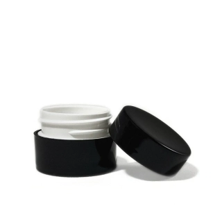 Plastová dóza, 8 ml čierna