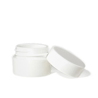 Plastová dóza, 8 ml biela