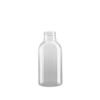 Plastová fľaša 100 ml, priehľadná