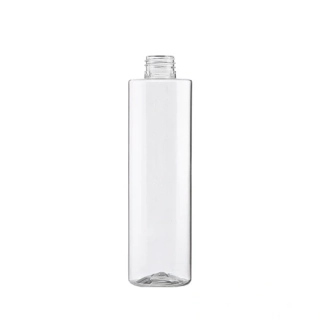 Plastová fľaša recyklovaná 200 ml, priehľadná
