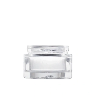 Sklenená dóza priehľadná 50 ml, 58/400