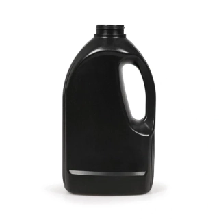 Plastová fľaša HDPE na prací prostriedok 1500 ml, čierna