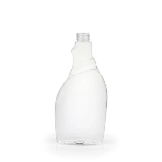 Plastová fľaša na rozprašovač 500 ml, priehľadná