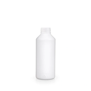 Plastová fľaša HDPE 250 ml, biela (28/410)
