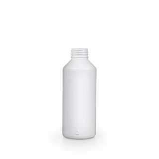 Plastová fľaša HDPE 250 ml, biela (24/410)