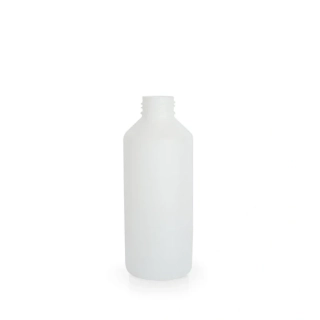 Plastová fľaša HDPE 250 ml, priehľadná (28/410)
