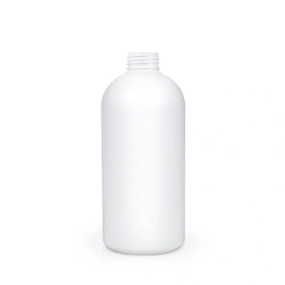 Plastová fľaša HDPE 500 ml, biela