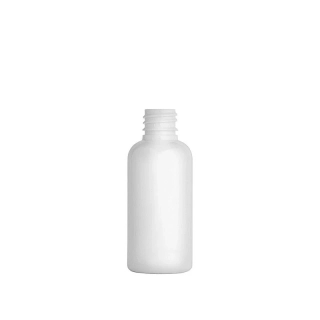 Plastová fľaša 50 ml, biela