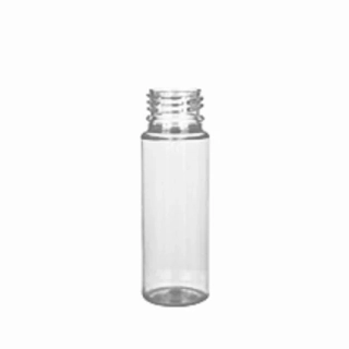 Plastová fľaša 60 ml, priehľadná