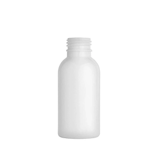 Plastová fľaša 100 ml, biela