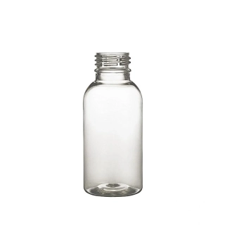 Plastová fľaša 100 ml, priehľadná