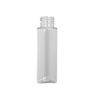 Plastová fľaša 100 ml, priehľadná