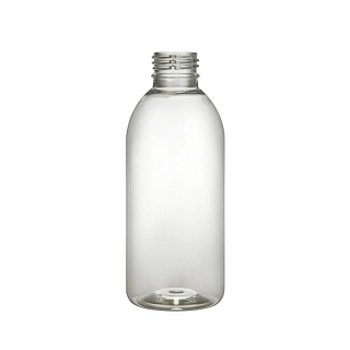 Plastová fľaša 200 ml, priehľadná