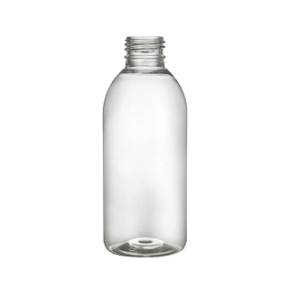 Plastová fľaša 250 ml, priehľadná