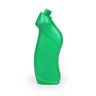 Plastová fľaša HDPE na WC prostriedok 750 ml, zelená