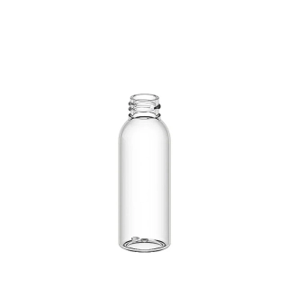 Plastová fľaša 50 ml, priehľadná